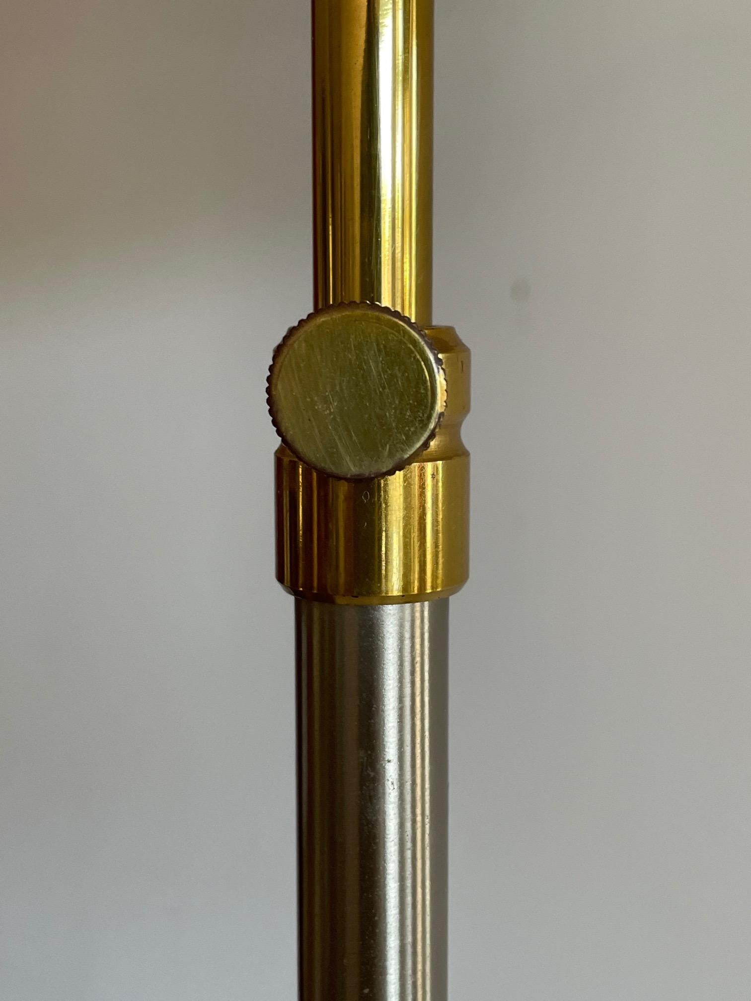 Brass Elegant Jansen Style Floor Lamp