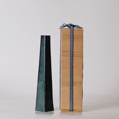 Eleganza del vaso giapponese in bronzo di Watanabe Keishū