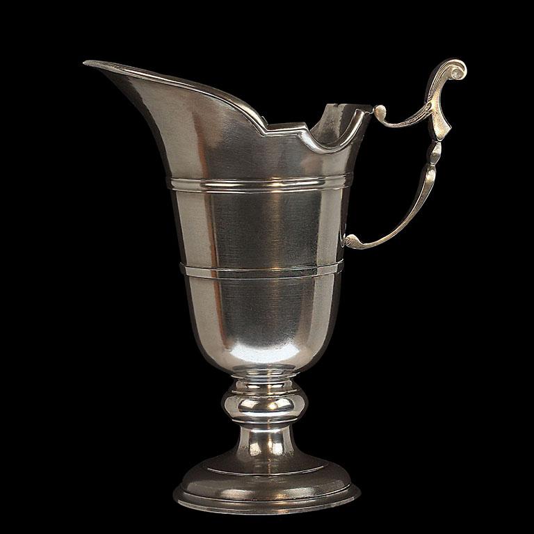 Elegant John Somers Pewter Pitcher For Sale 2
