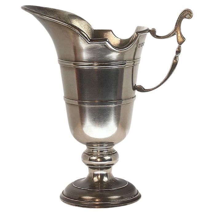 Elegante jarra de peltre John Somers