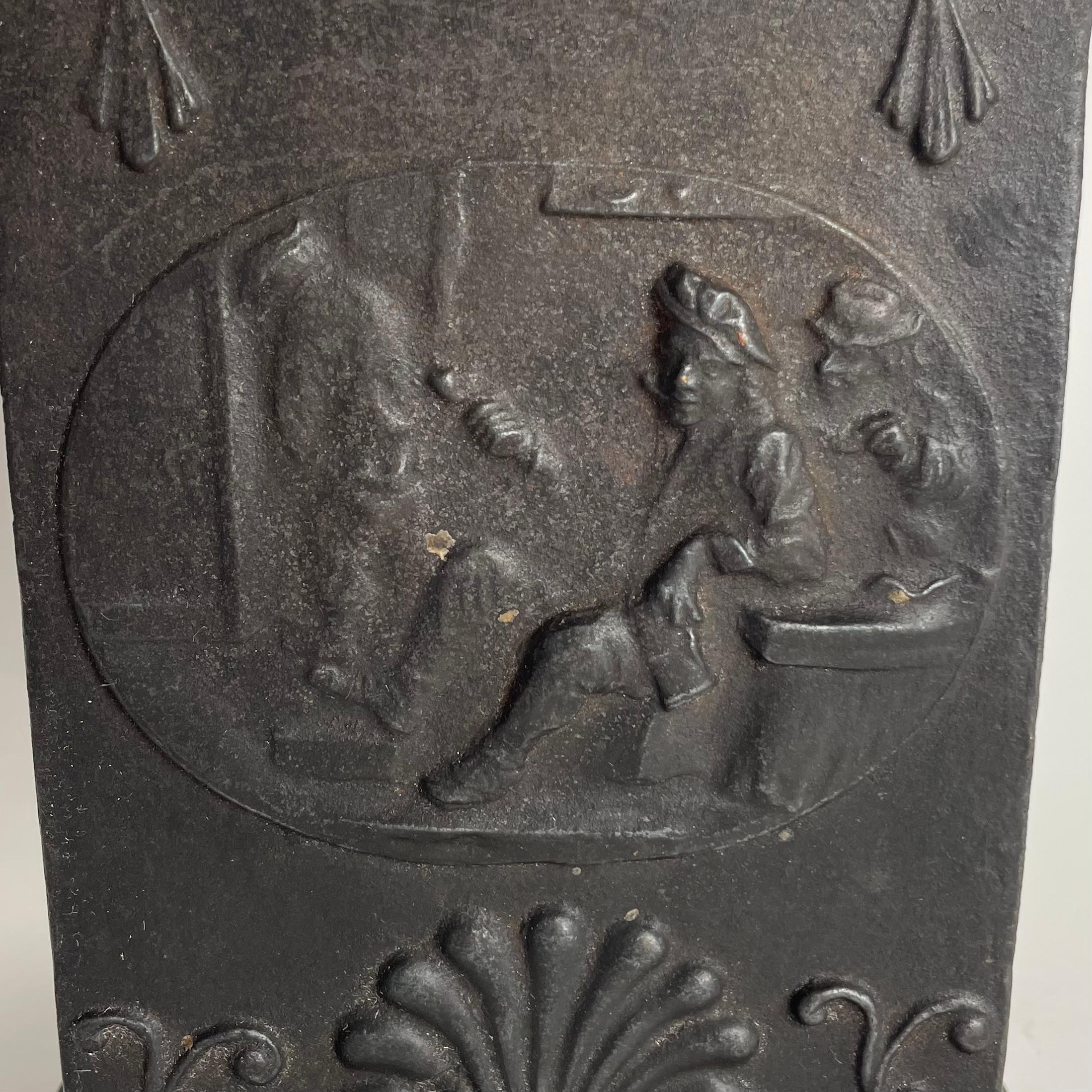 Élégant coffret à tabac Karl Johan en fonte de Hellefors Bruk, Suède, daté de 1838 en vente 3