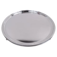Elegante Kirk Baltimore Neoklassische Sterling Silber Salver