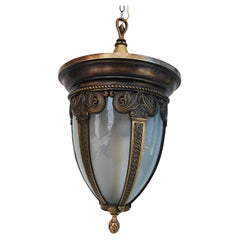 Elegante Farol Grande de Latón