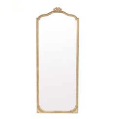 Elegant Large-scale French Mirror 59.5" x 23.75"