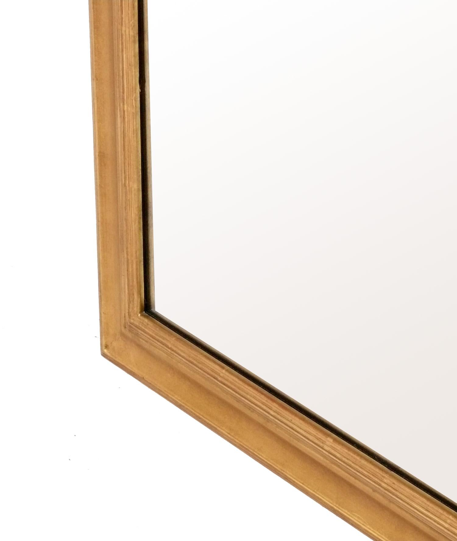 Elegante Espejo Dorado de Gran Tamaño 80