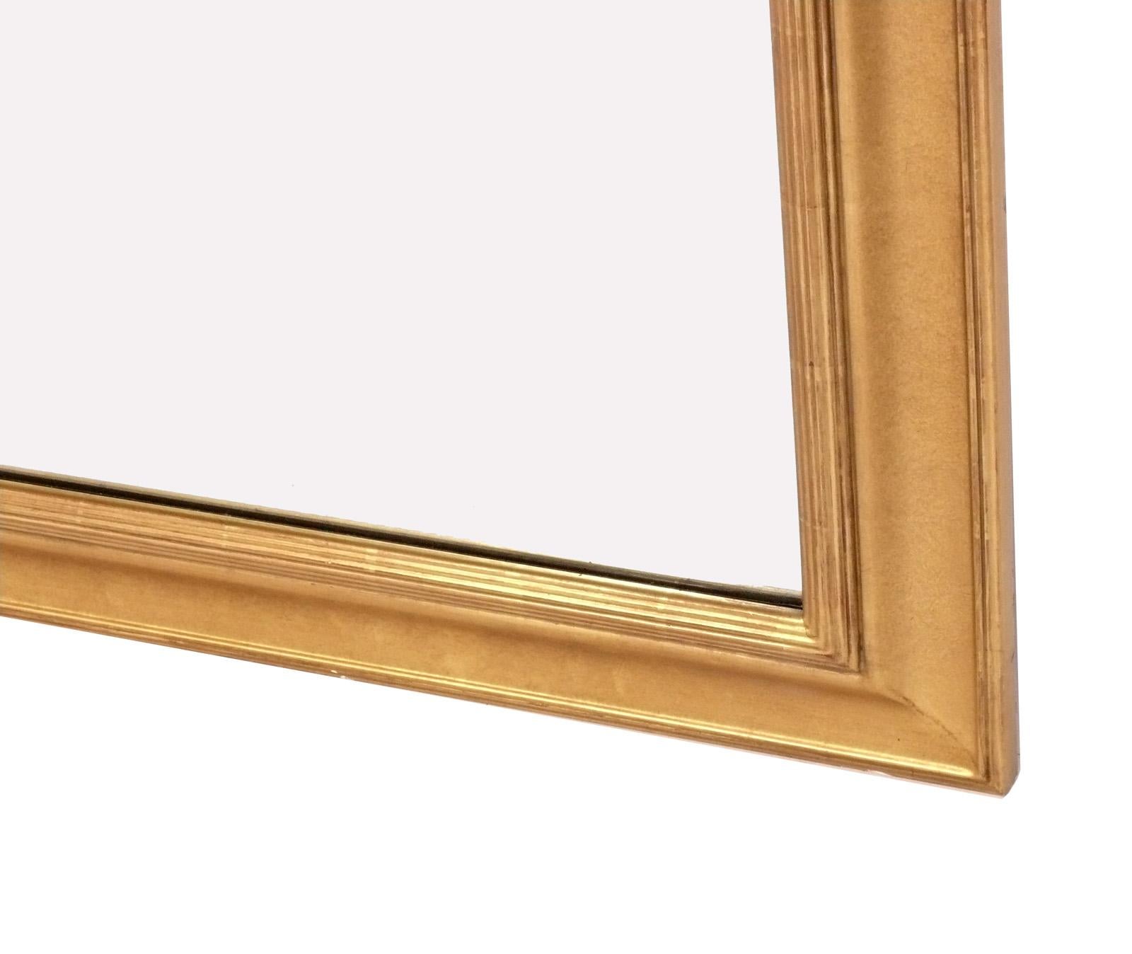 Elegante Espejo Dorado de Gran Tamaño 80