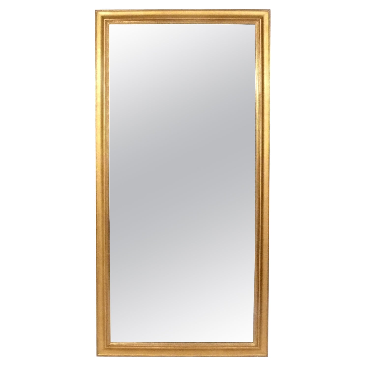 Elegante Espejo Dorado de Gran Tamaño 80" x 40 en venta