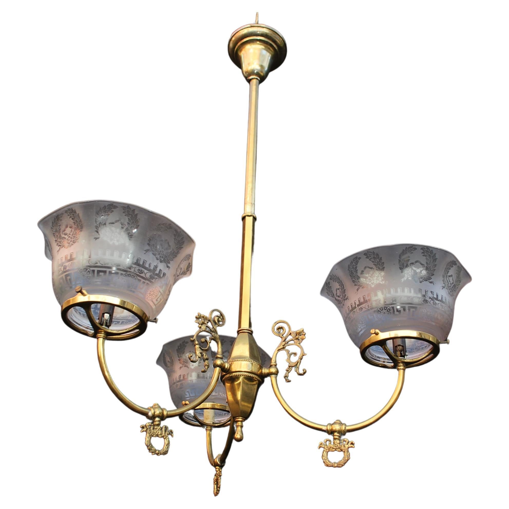 Colonial Revival Chandeliers and Pendants
