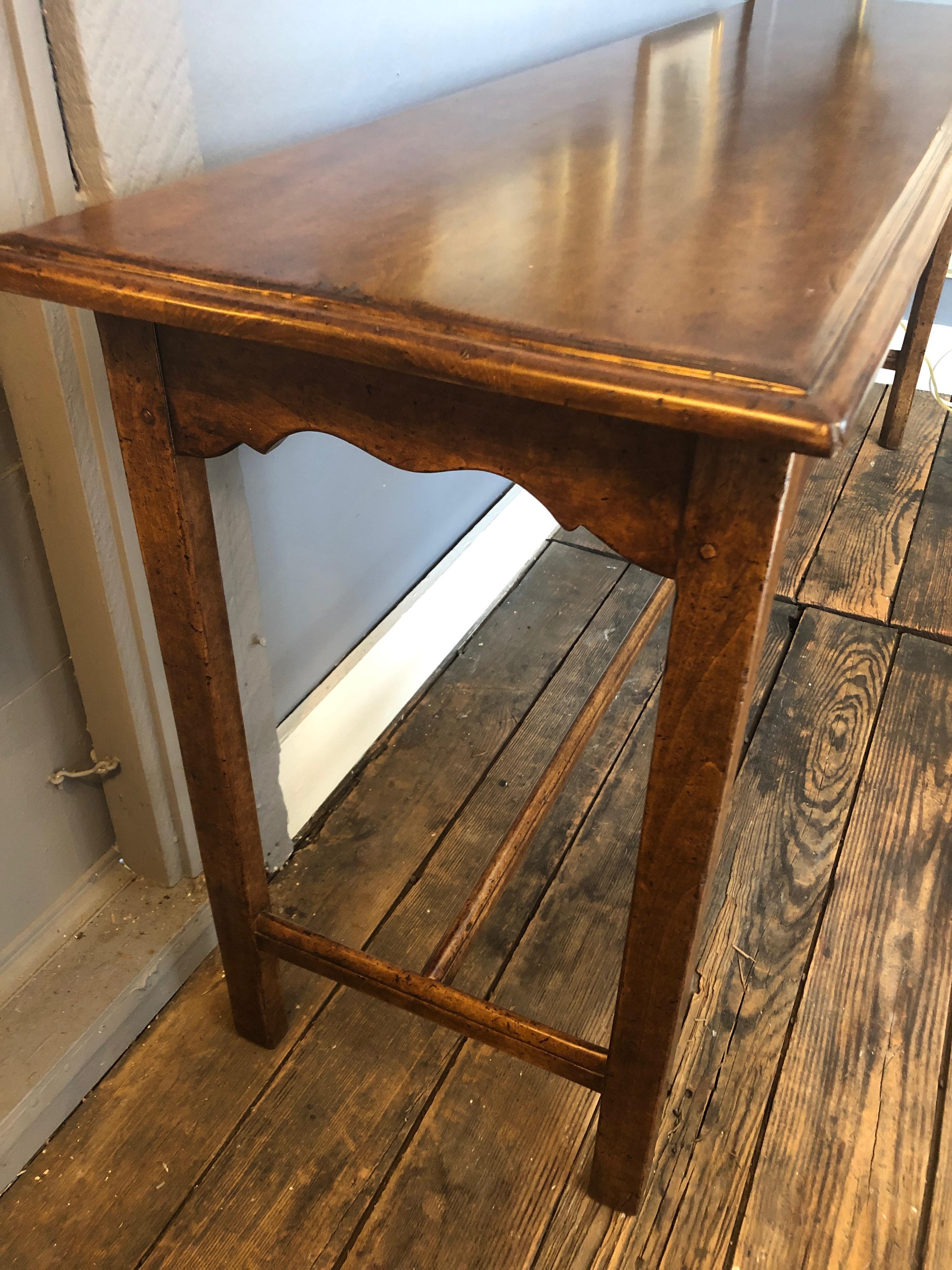Poplar Elegant Long English Style Gorgeous Wood Minton Spidell Console