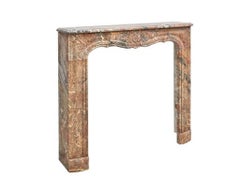 Elegant Louis XIV Marble Fireplace, Belgium, circa 1825