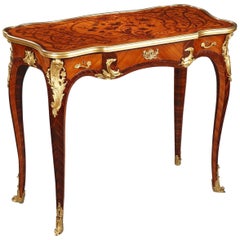 Elegant Louis XV Style Table by P. Sormani, France, Circa 1870