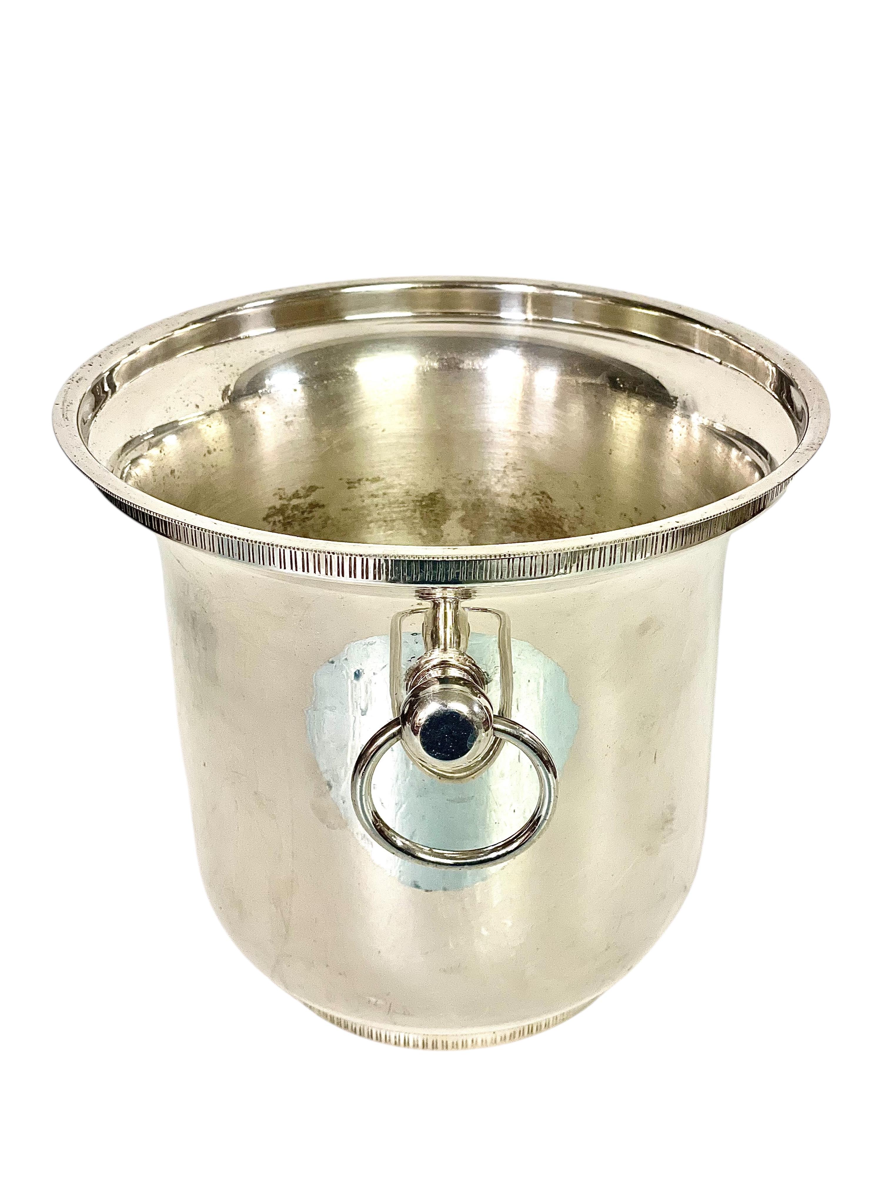 Louis XVI Silver Plated Champagne Bucket For Sale 3