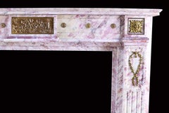 Elegant Louis Xvi Style Fireplace Surround, French, Mid 19th Century
