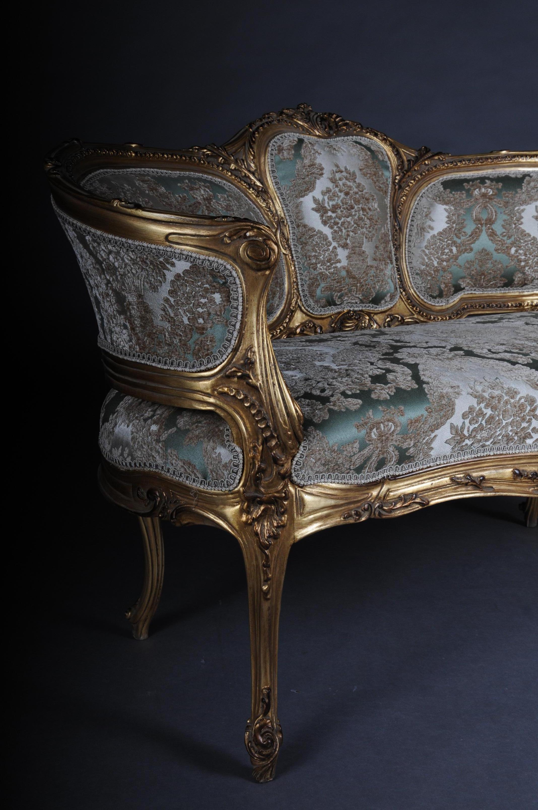 20th Century Elegant Lounge Canape  Sofa or Couch in Rococo/Louis XV Style