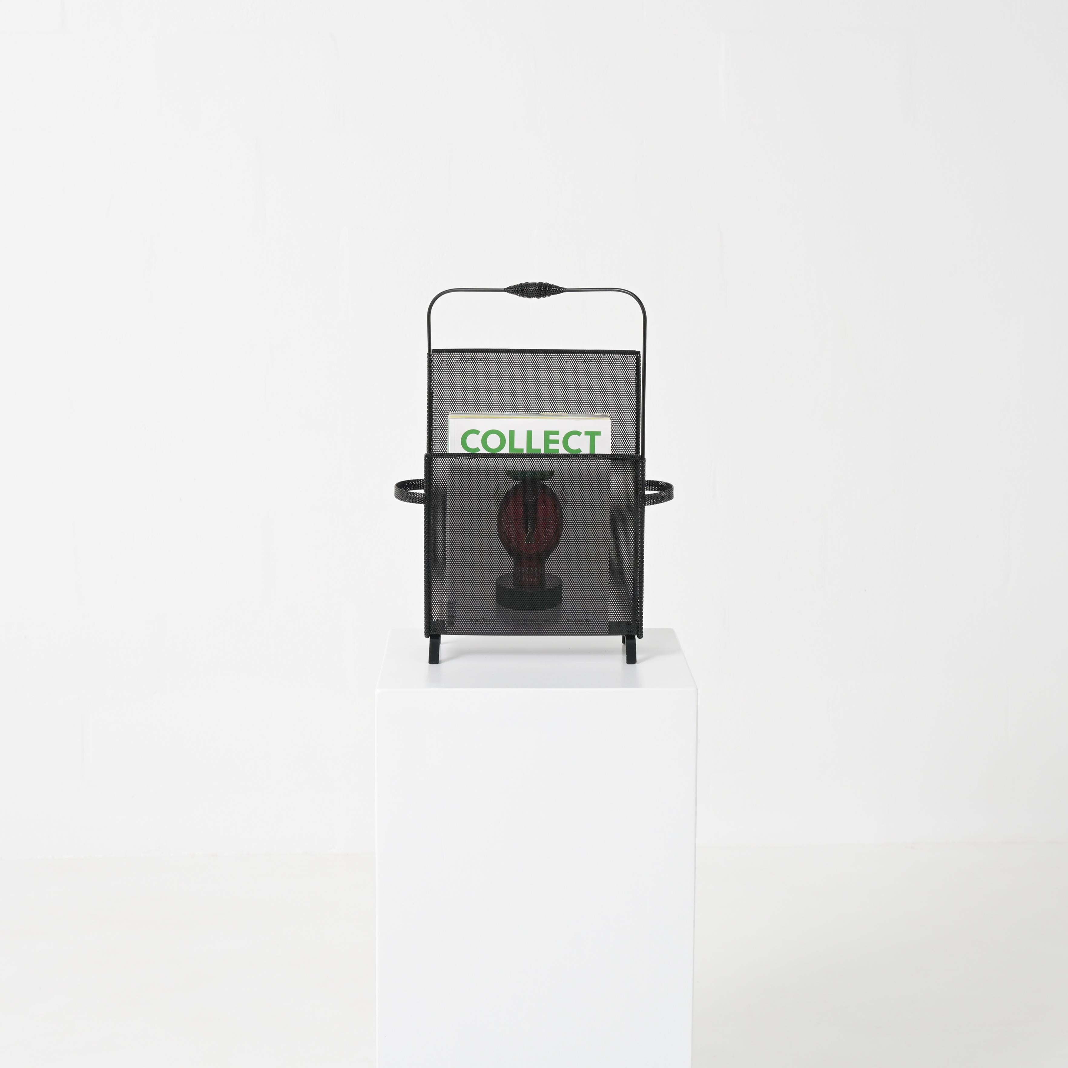 Belge Elegant Magazine Stand by Mathieu Matégot for Artimeta en vente