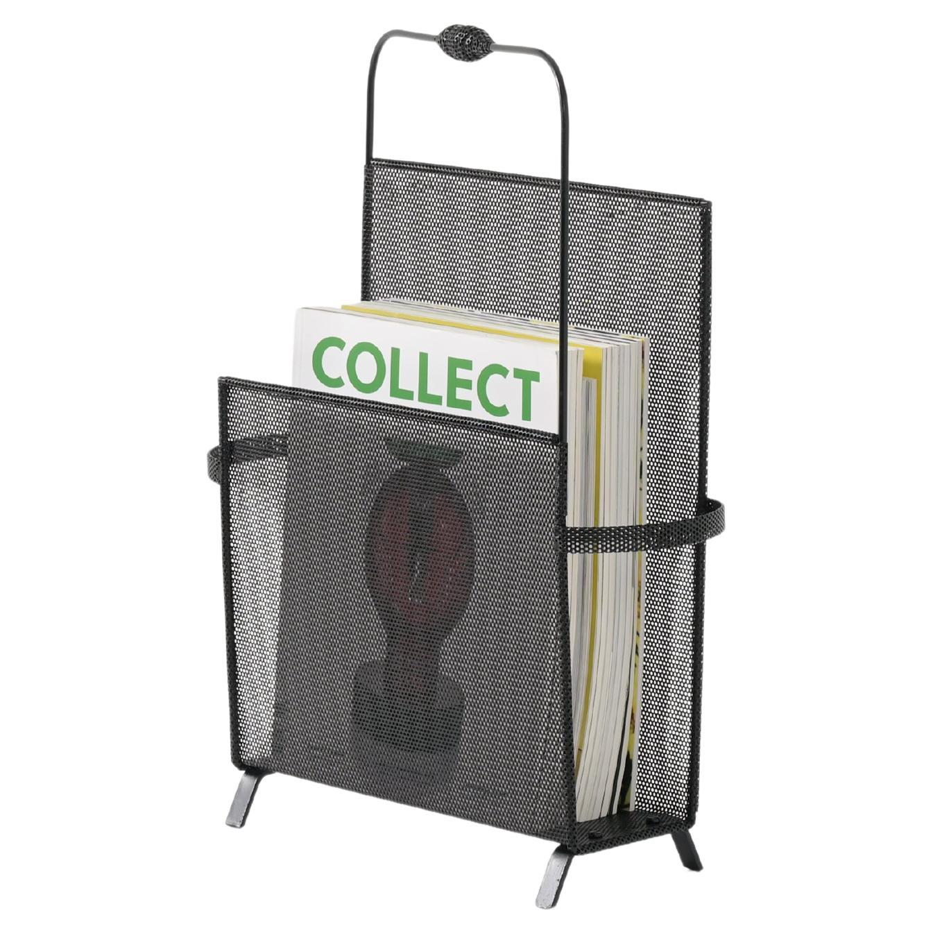 Elegant Magazine Stand by Mathieu Matégot for Artimeta en vente