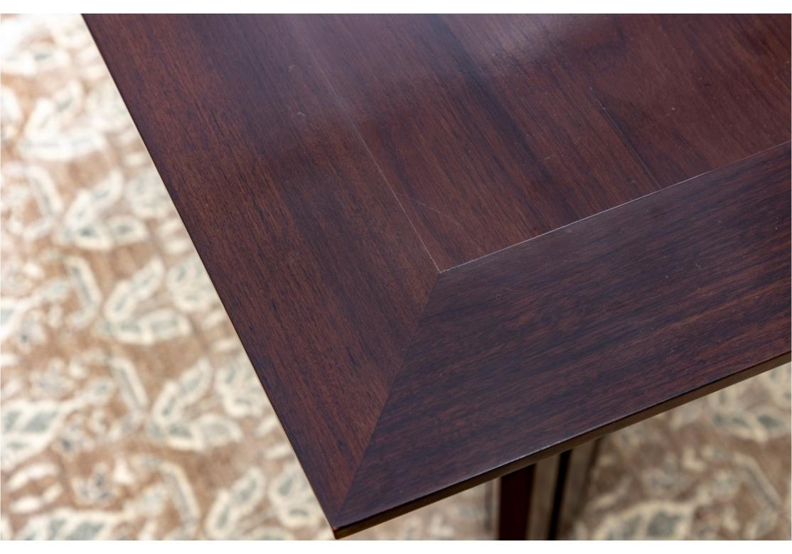 Elegant Mahogany Dining Room Table From John Rosselli For Sale 2