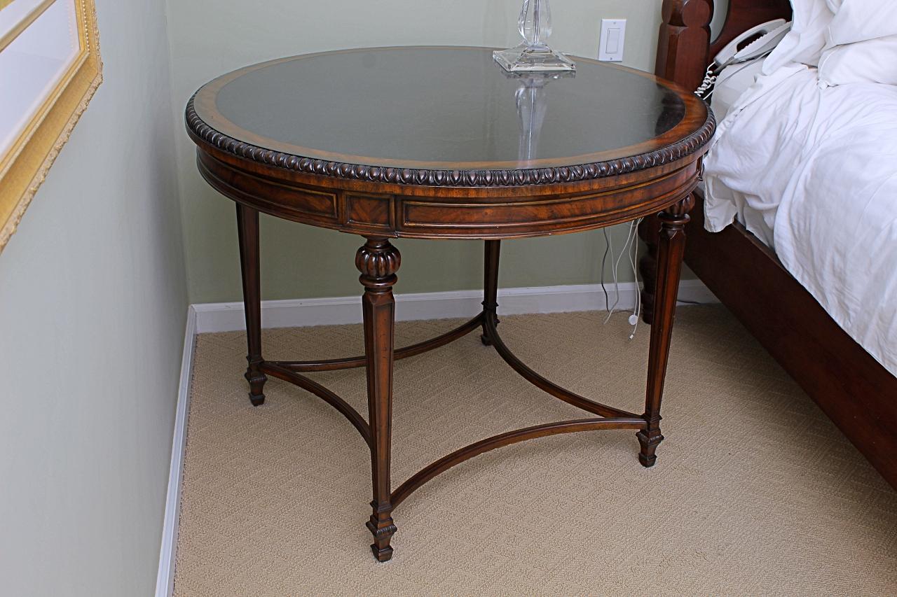center table with granite top