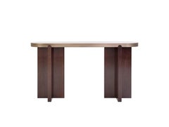 Elegant Marble Gemini Console Table