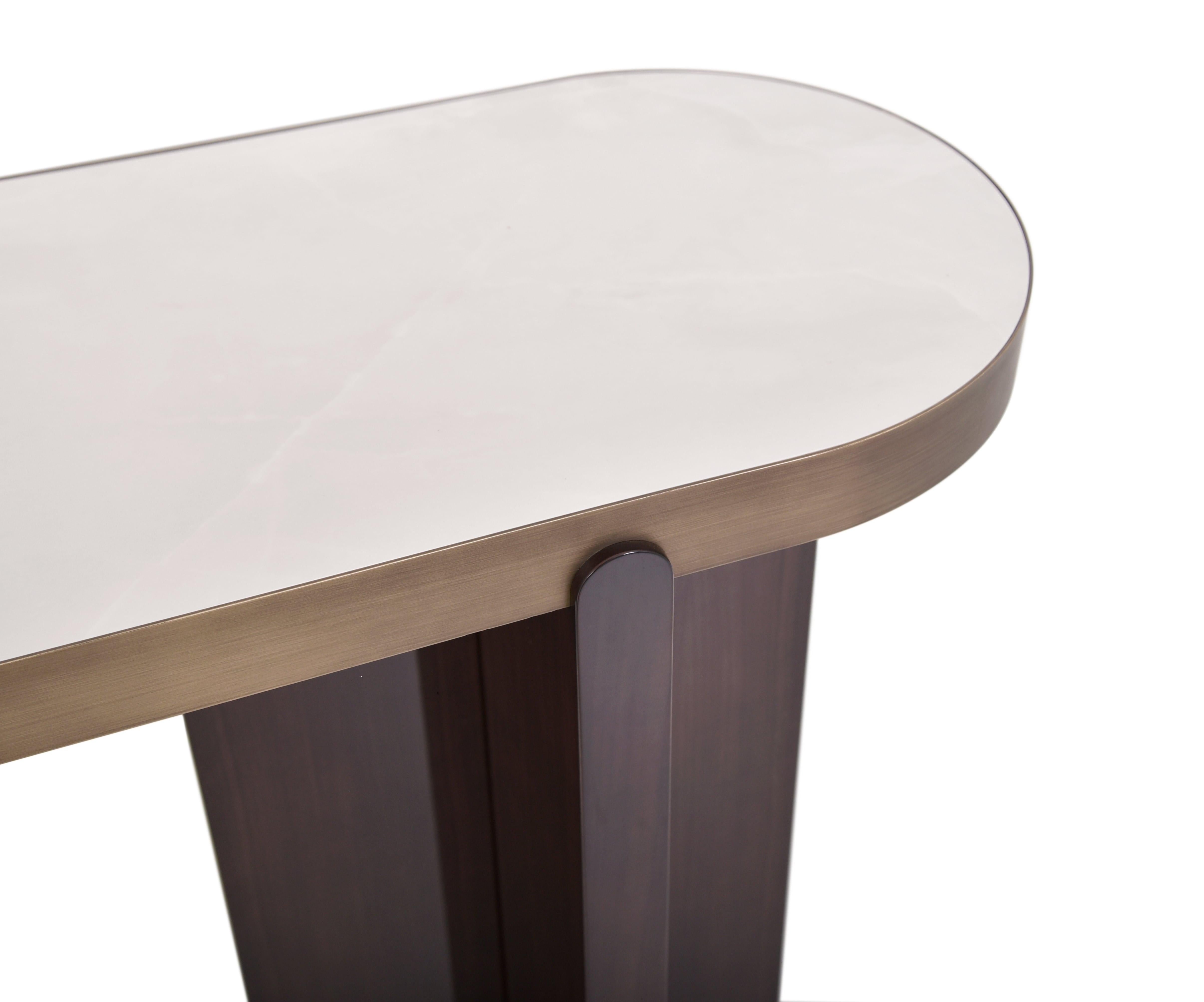 Elegant Marble Gemini Console Table en Nuevo estado para la venta en Freamunde, PT