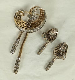 Elegant Marcel Boucher Retro Tassel Set