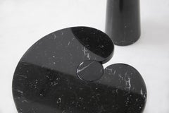 Elegant Marquina Marble Coffee Tables by Angelo Mangiarotti for Skipper