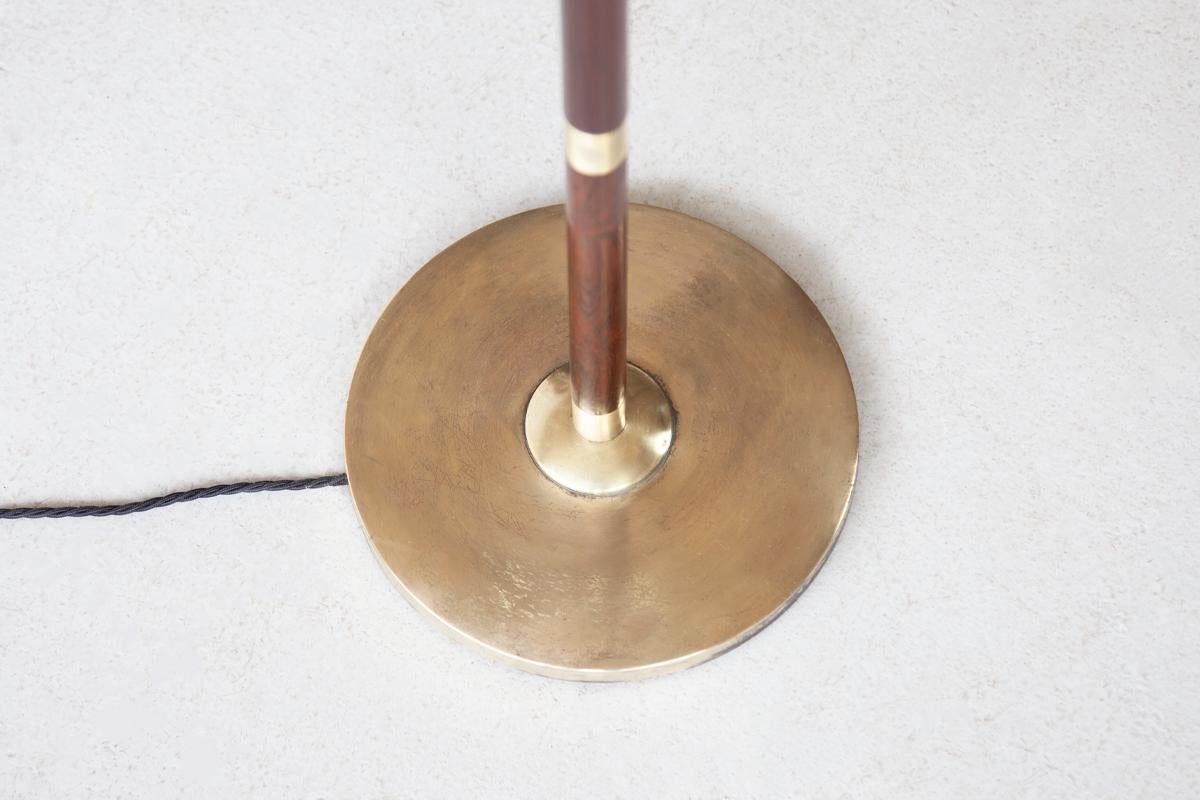 Elegante dänische Stehlampe, Mitte des 20. Jahrhunderts (Dänisch)
