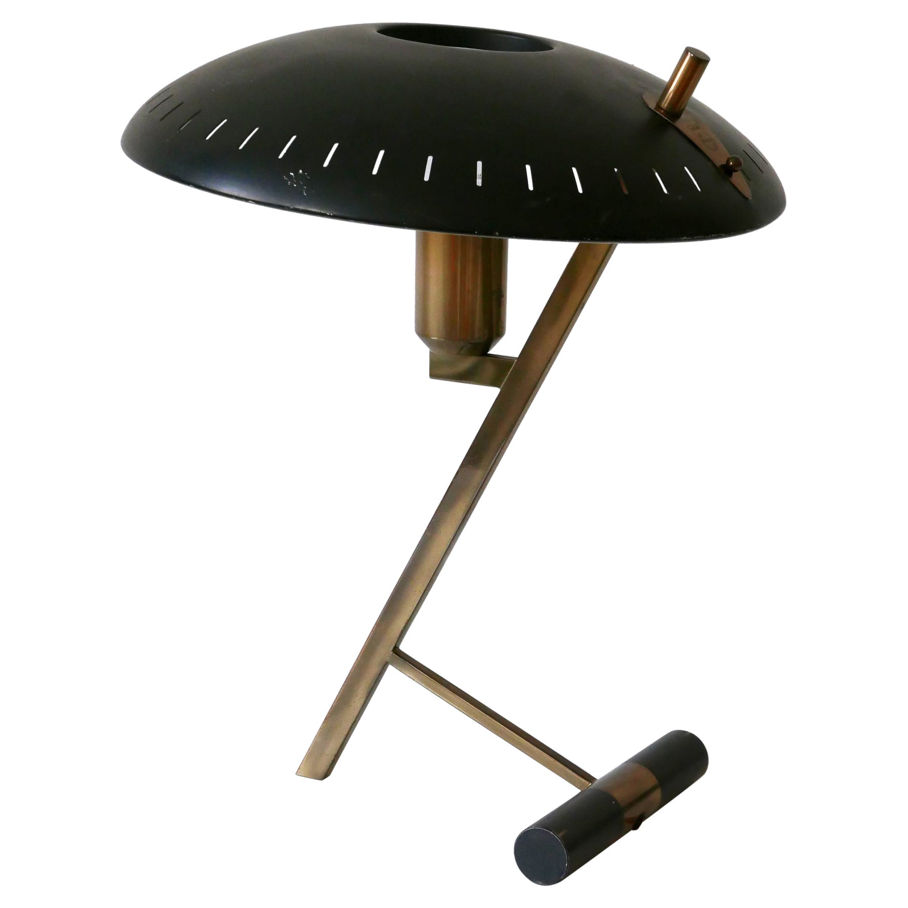 Elegant Mid-Century "Decora" or Z Table Lamp by Louis Kalff for Philips 1950s