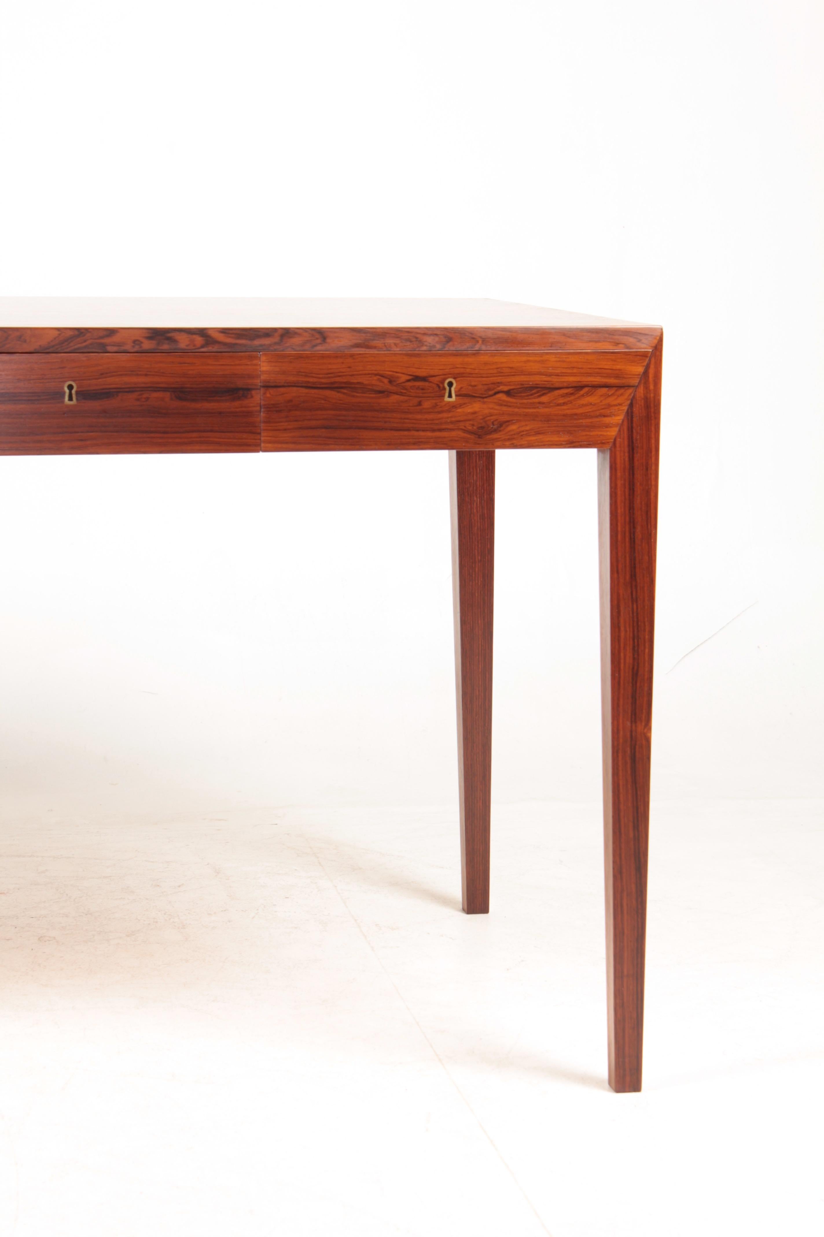 Scandinavian Modern Elegant Mid-Century Desk Designed by Severin Hansen Jr. 1950s