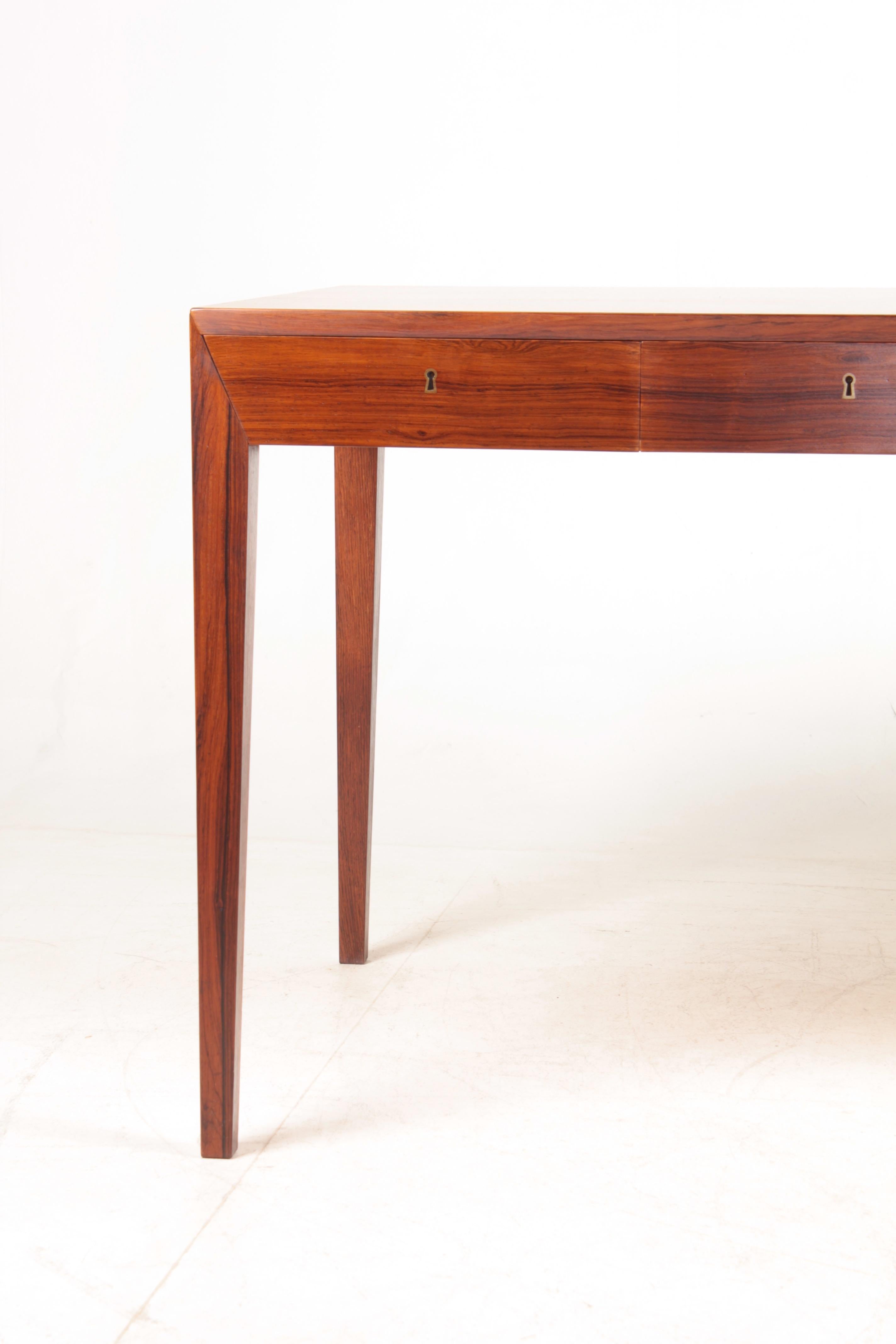 Danish Elegant Mid-Century Desk Designed by Severin Hansen Jr. 1950s