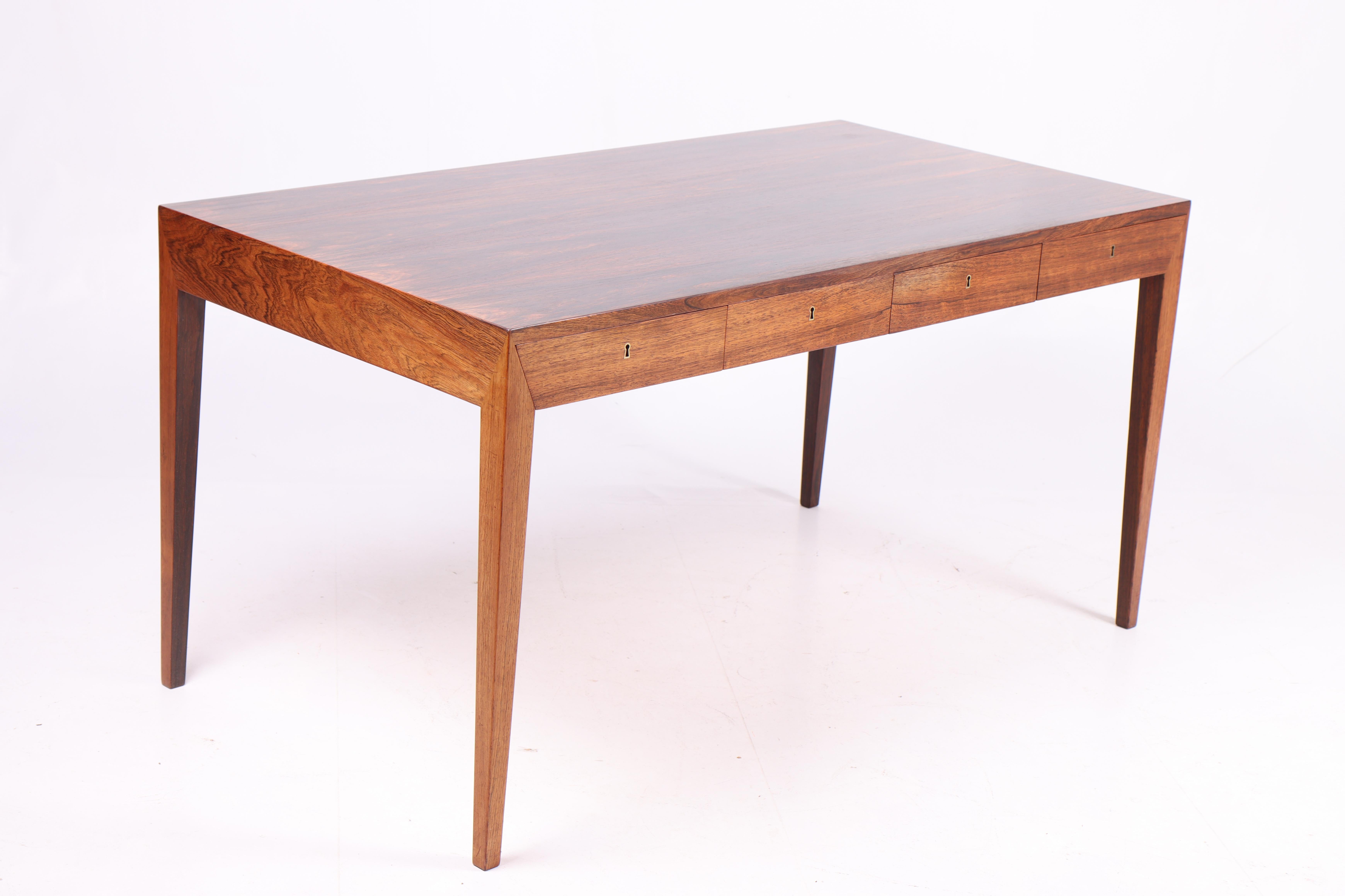 Danish Elegant Mid-Century Desk Designed by Severin Hansen Jr. 1950s