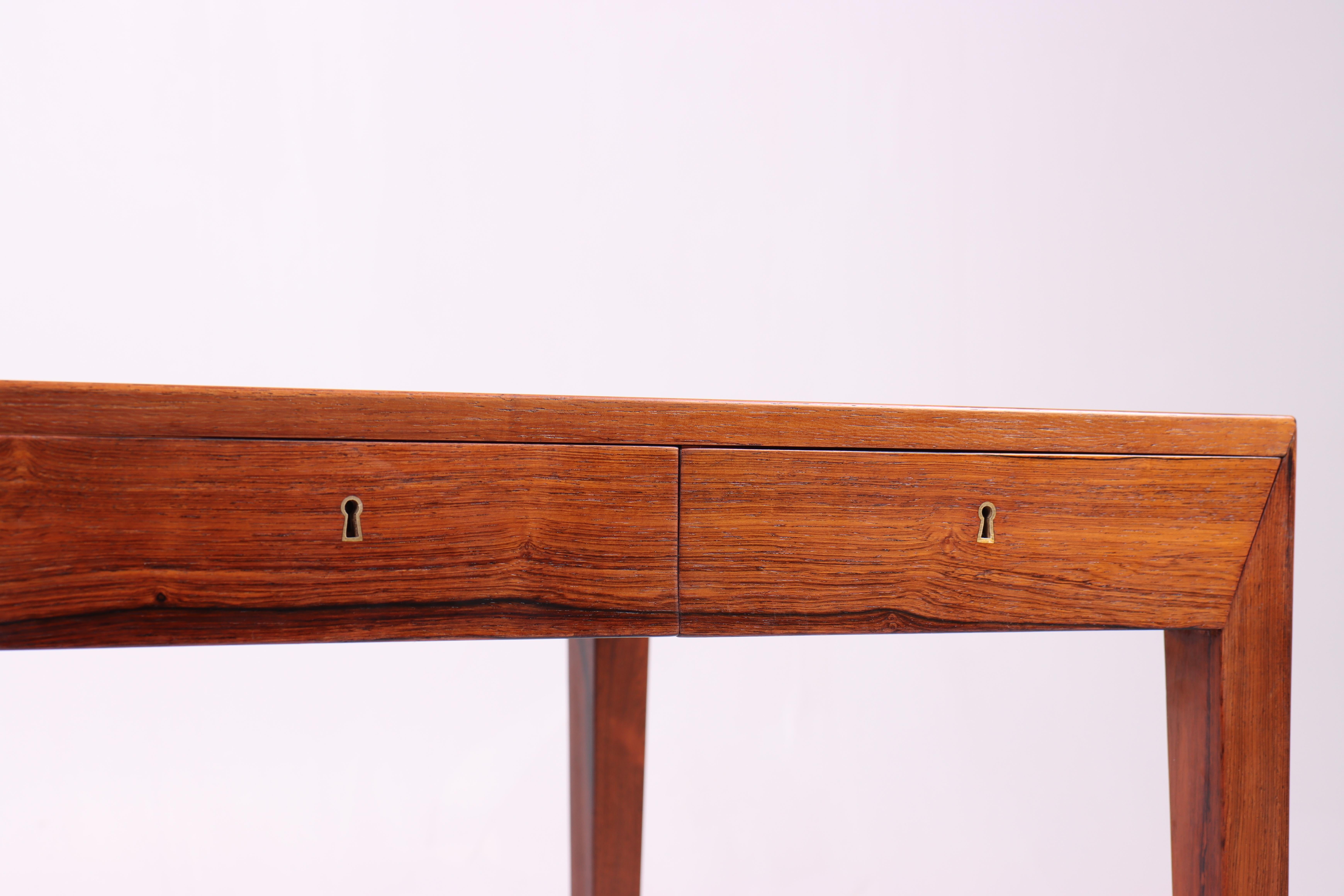 Danish Elegant Mid-Century Desk Designed by Severin Hansen Jr. 1950s