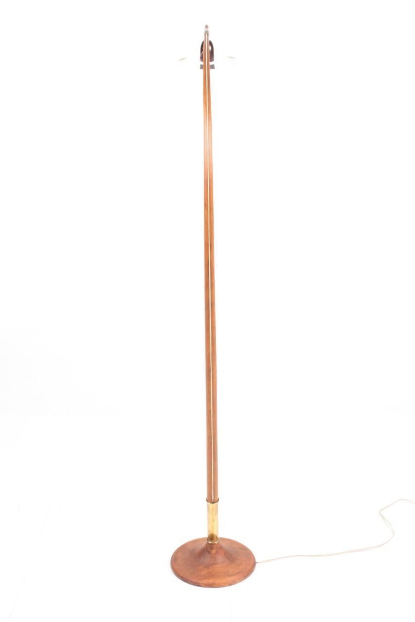 Scandinavian Modern Elegant Midcentury Floor Lamp by Severin Hansen, 1950s