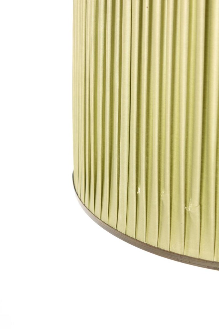 Mid-20th Century Elegant Midcentury Floor Lamp in Brass by Lysberg Hansen , Danish Design