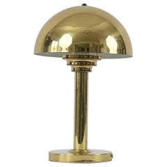 Elegant Mid-Century Modern Brass Table Lamp by WSB Germany 1970s