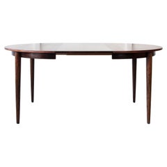 Elegant Mid-Century Modern Danish Rosewood Dining Table