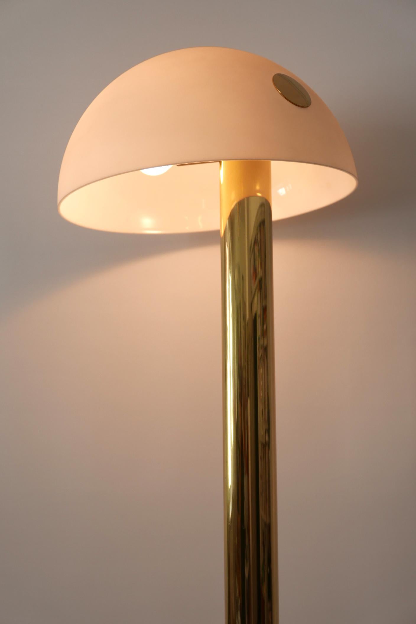 Elegant Mid-Century Modern Florian Schulz Floor Lamp 1970s Germany 1