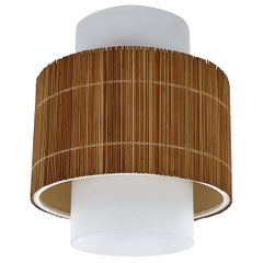 Elegant Mid-Century Modern Flush Mount or Ceiling Fixture Germany 1960s