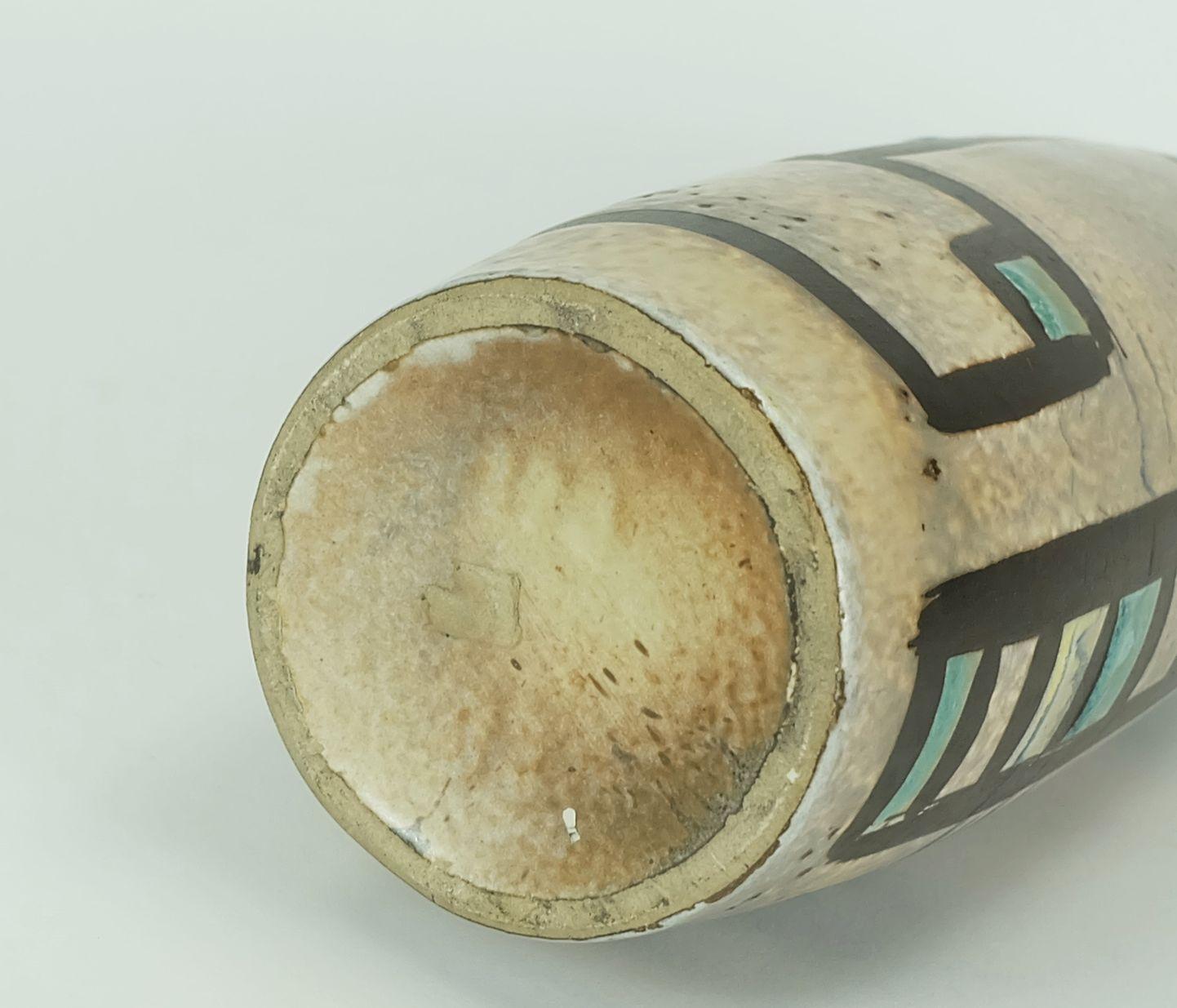 elegante Vaso in ceramica marei della fine degli anni '50, modello 123 32 in vendita 4