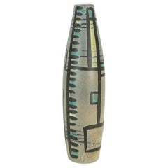 elegant mid century modern marei ceramic VASE late 1950s model 123 32