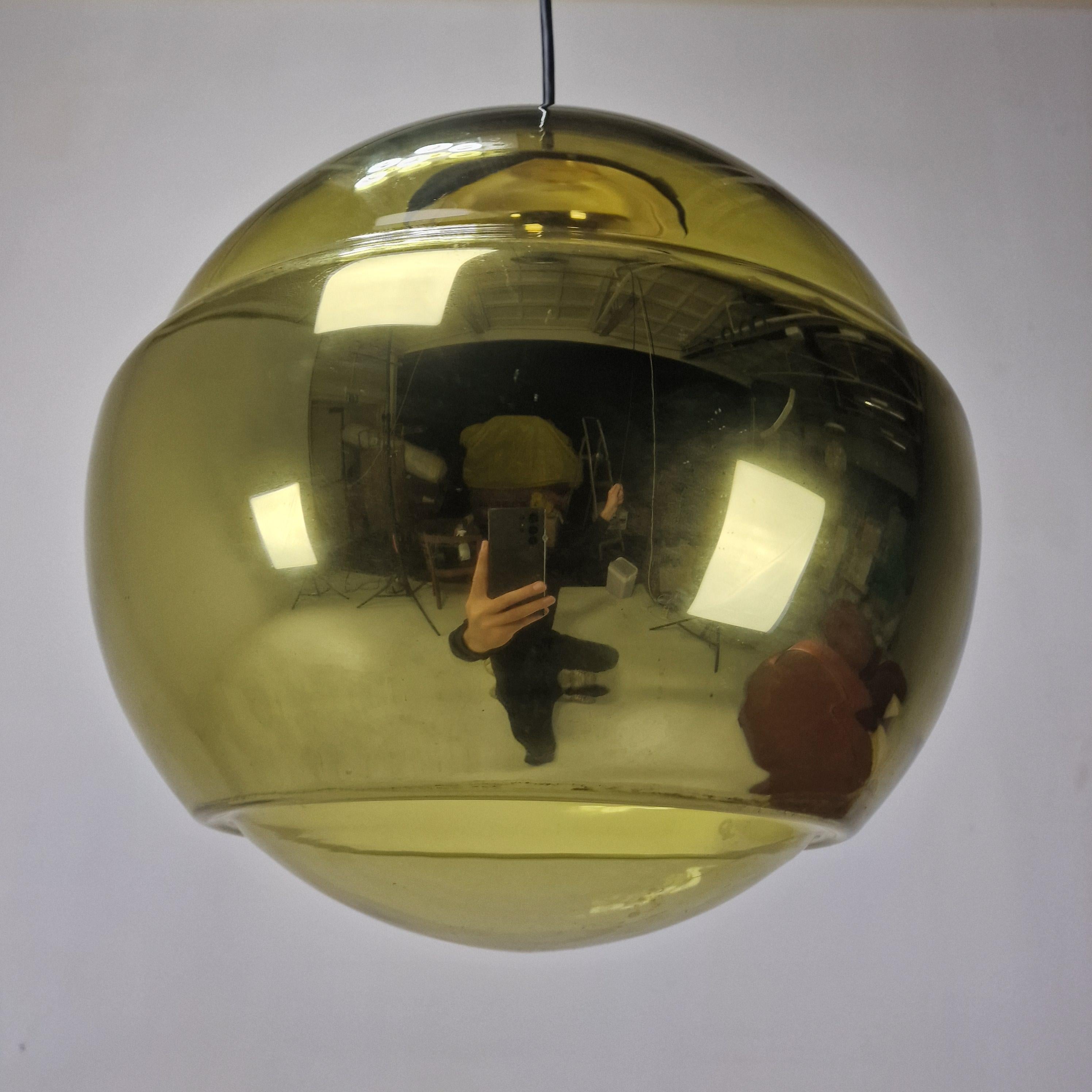 Elegant Mid-Century Modern Pendant by Peill & Putzler, Germany 1970's For Sale 4