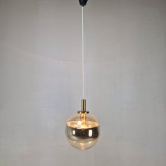 Elegante moderne Pendelleuchte von Peill & Putzler, Deutschland 1970er Jahre