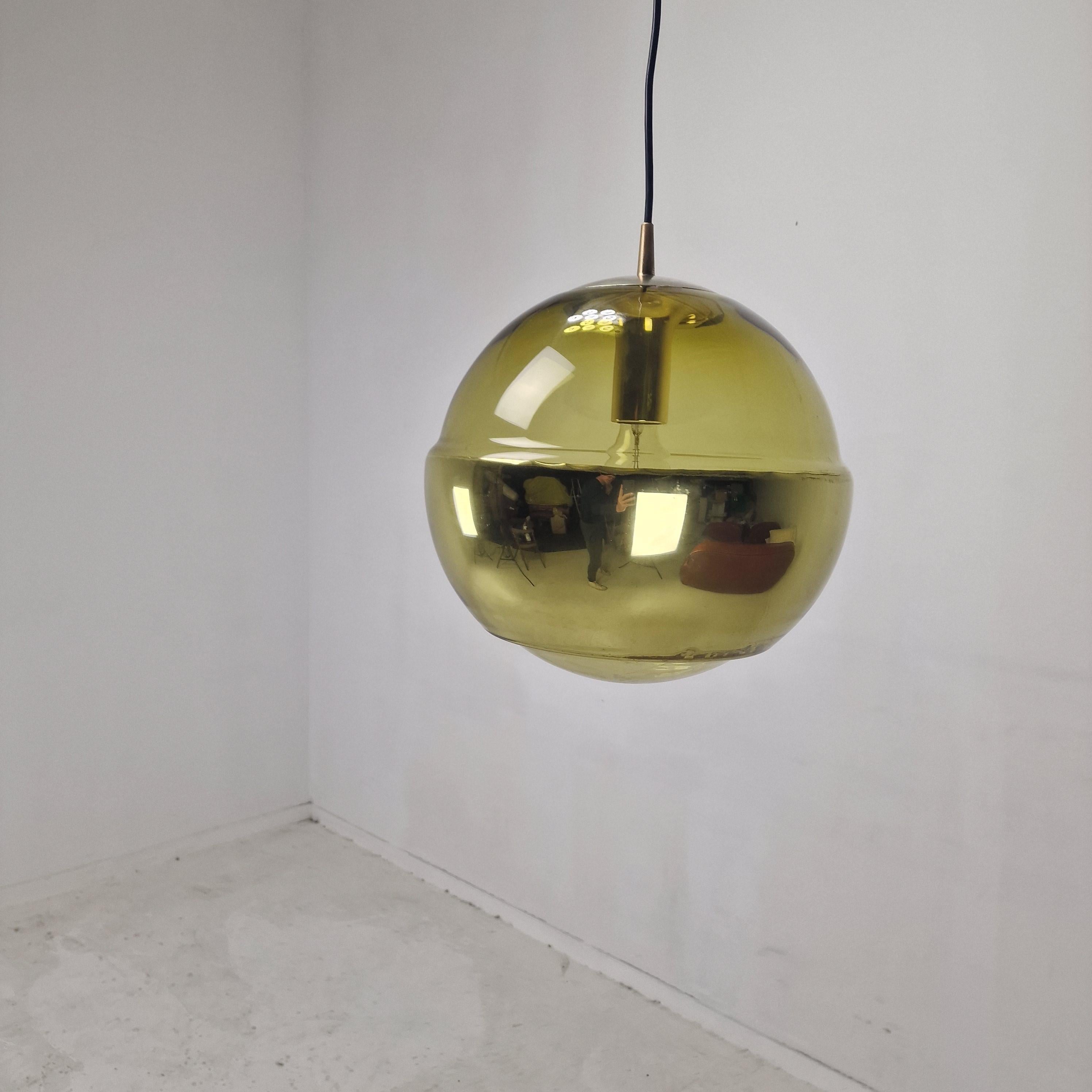 Elegant Mid-Century Modern Pendant by Peill & Putzler, Germany 1970's For Sale 1