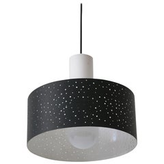 Elegante lámpara colgante moderna de mediados de siglo de Ernest Igl para Hillebrand Años 60