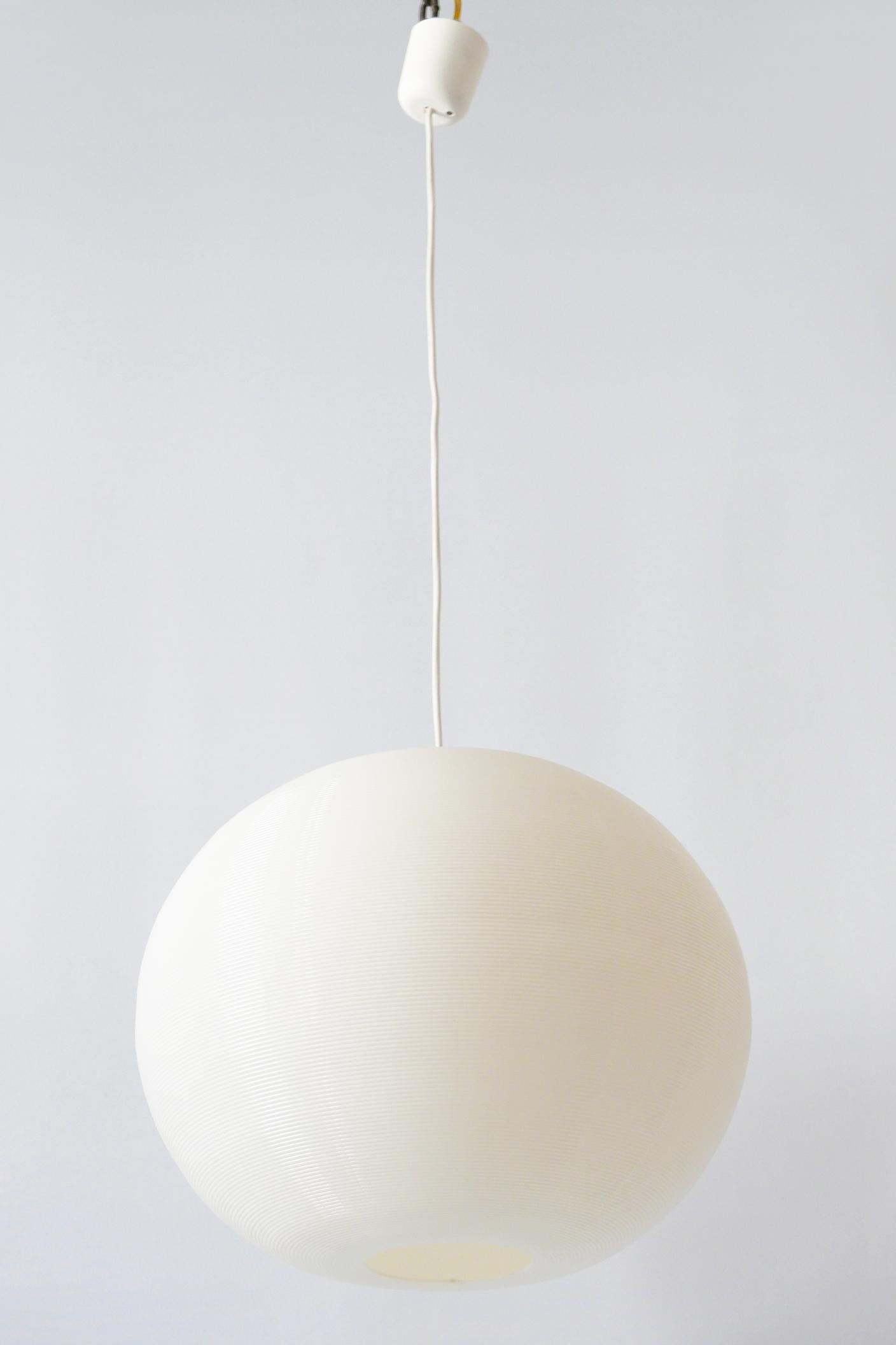 Elegant Mid-Century Modern Rotaflex Pendant Lamp by Yasha Heifetz, 1960s 1