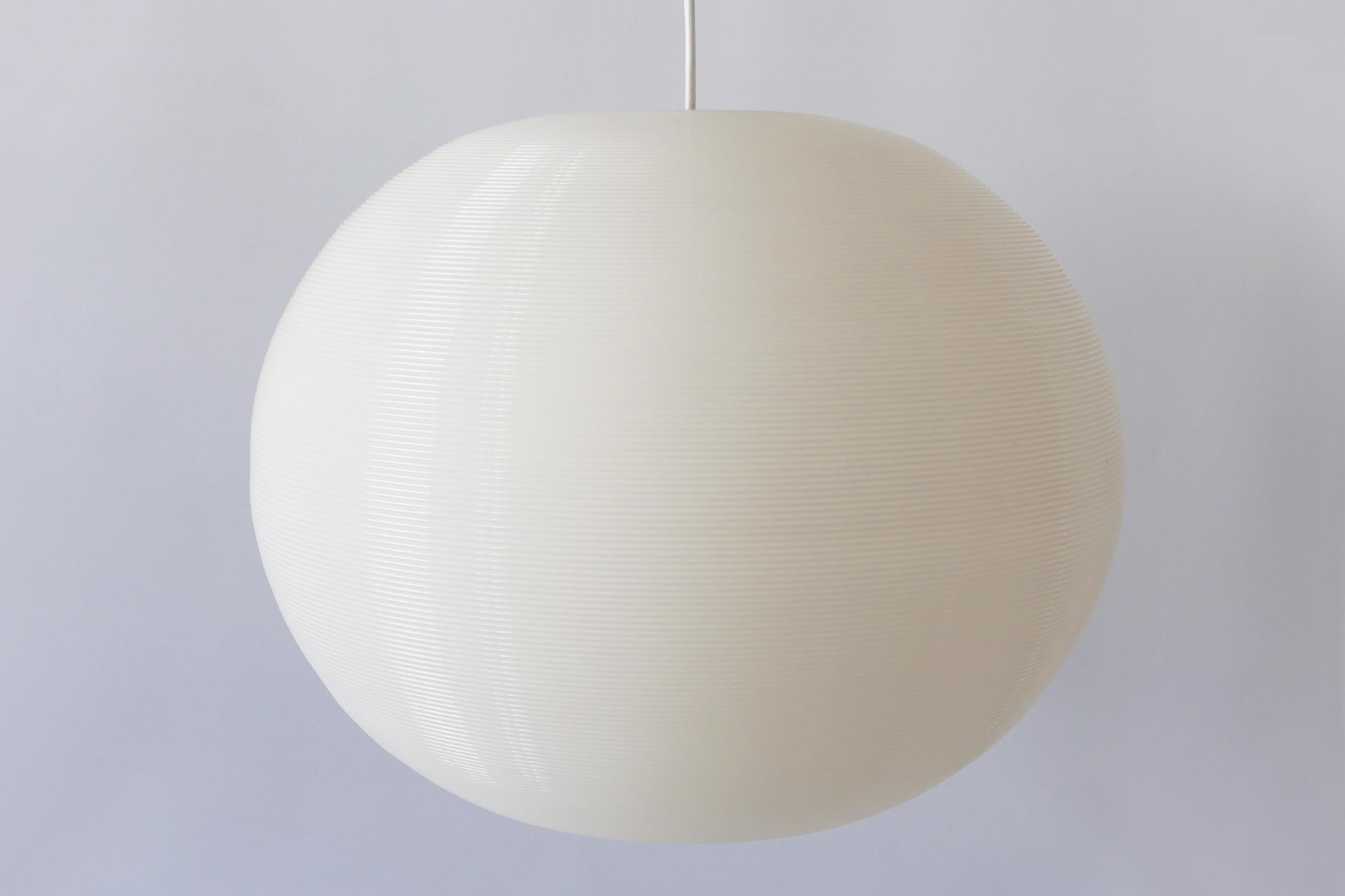 Elegant Mid-Century Modern Rotaflex Pendant Lamp by Yasha Heifetz, 1960s 3