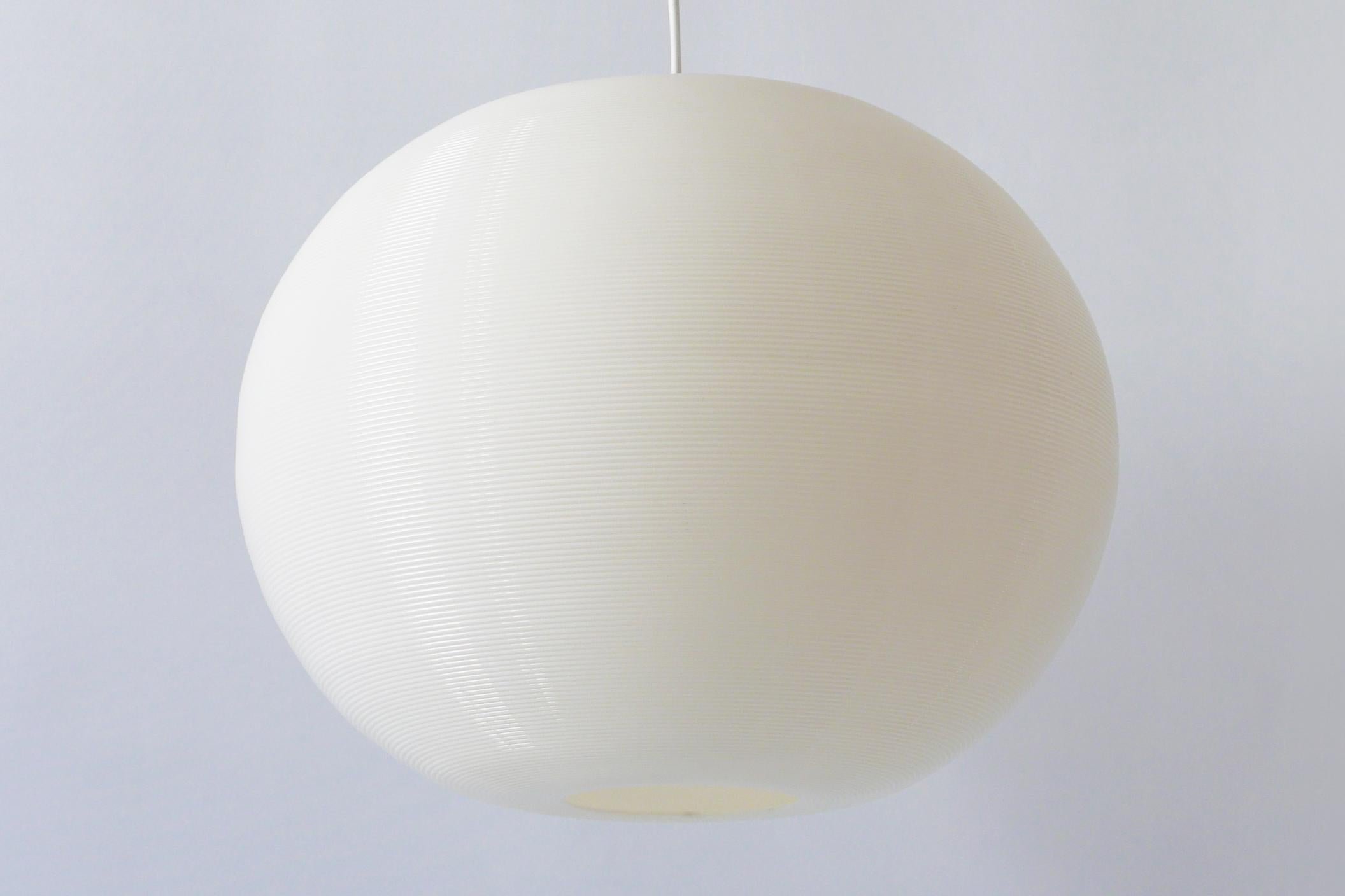 Elegant Mid-Century Modern Rotaflex Pendant Lamp by Yasha Heifetz, 1960s 4