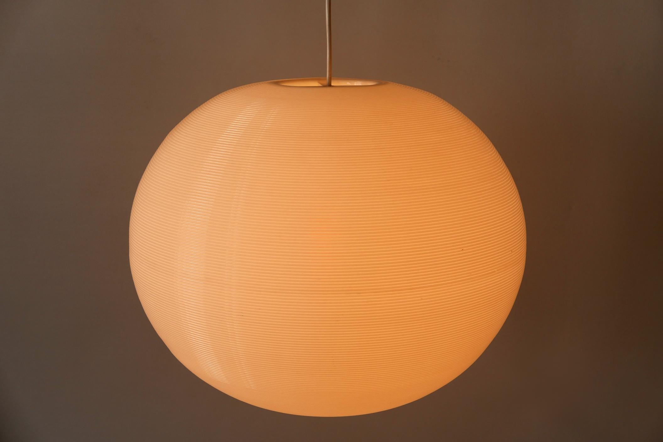 Spun Elegant Mid-Century Modern Rotaflex Pendant Lamp by Yasha Heifetz, 1960s