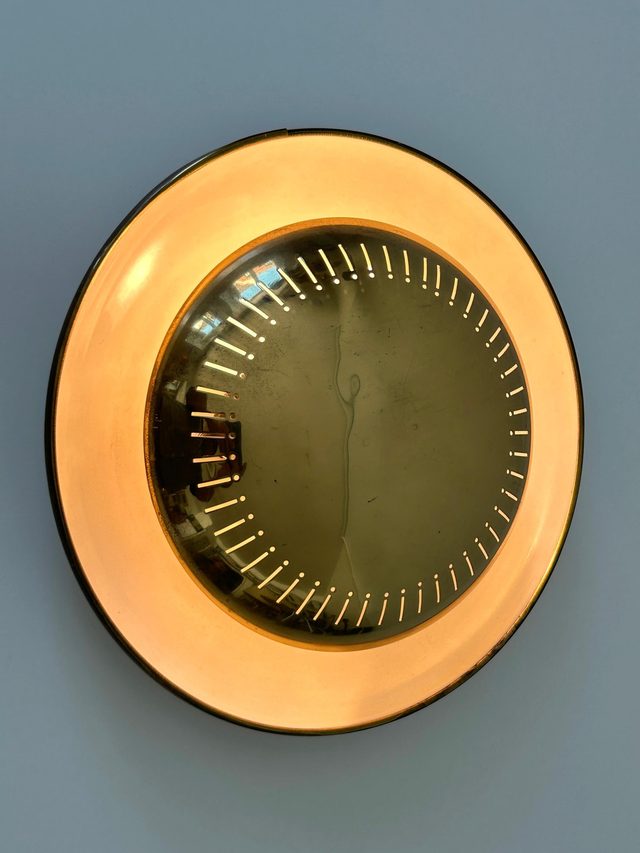 Elegante applique ou monture affleurante moderne du milieu du siècle par Hillebrand Allemagne années 1950 en vente 5