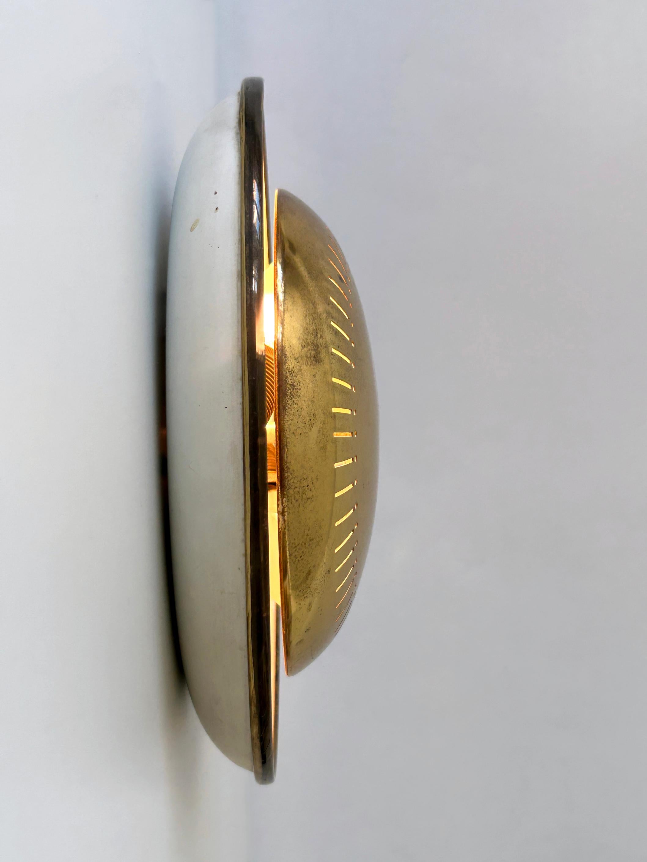 Elegante applique ou monture affleurante moderne du milieu du siècle par Hillebrand Allemagne années 1950 en vente 9